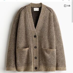 ***ISO H&M studio Glittery fizzy knit cardigan